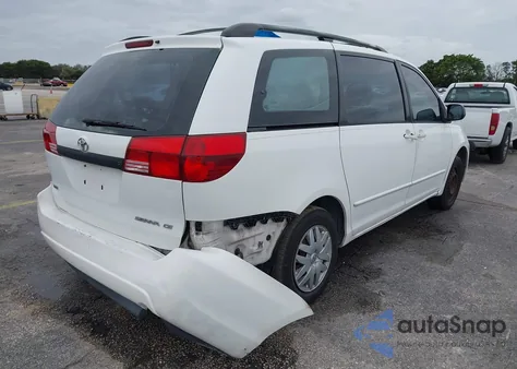 2005 Toyota Sienna Ce z USA, uszkodzony, nr VIN 5TDZA23C35S355089